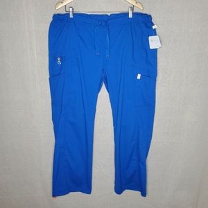 ♡ Code Happy Certainty Nurse Scrubs Pants Blue XL NWT